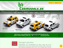 Tablet Screenshot of carmodels.sk